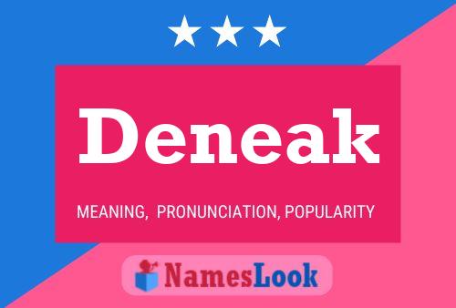 ملصق اسم Deneak