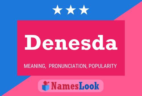 ملصق اسم Denesda