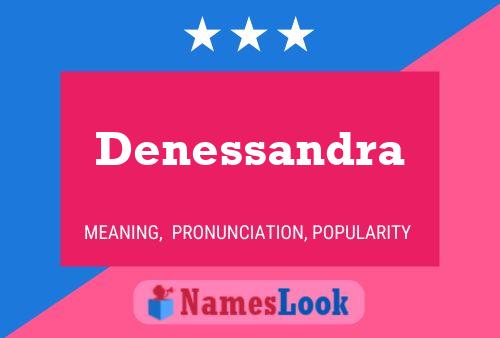 ملصق اسم Denessandra