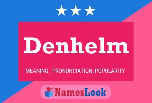 ملصق اسم Denhelm