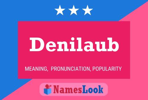 ملصق اسم Denilaub