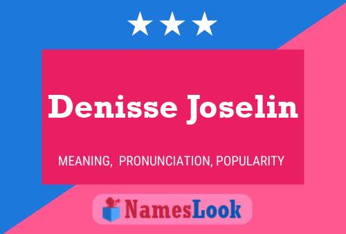 ملصق اسم Denisse Joselin