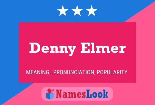 ملصق اسم Denny Elmer