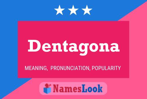 ملصق اسم Dentagona