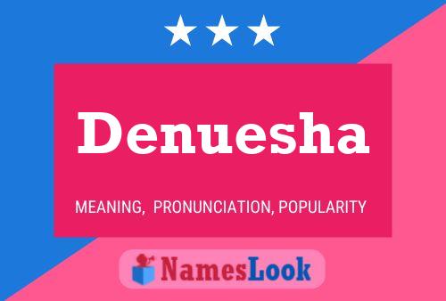 ملصق اسم Denuesha