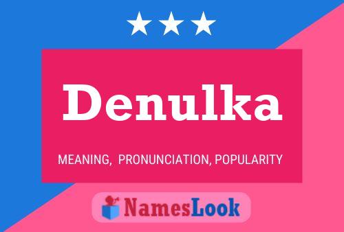 ملصق اسم Denulka