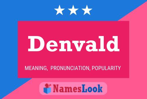 ملصق اسم Denvald