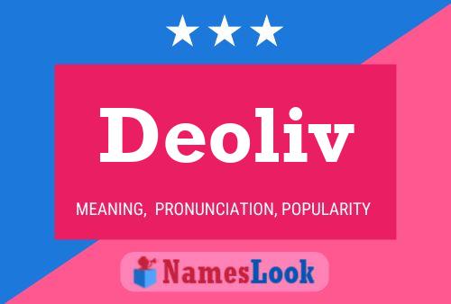 ملصق اسم Deoliv