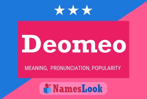 ملصق اسم Deomeo