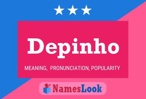 ملصق اسم Depinho