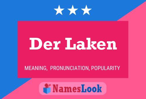 ملصق اسم Der Laken