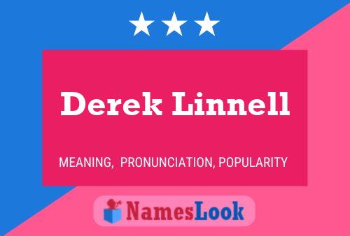 ملصق اسم Derek Linnell