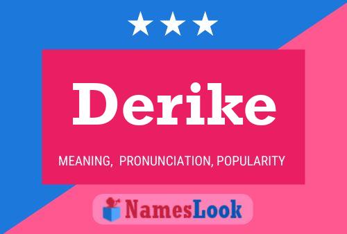 ملصق اسم Derike