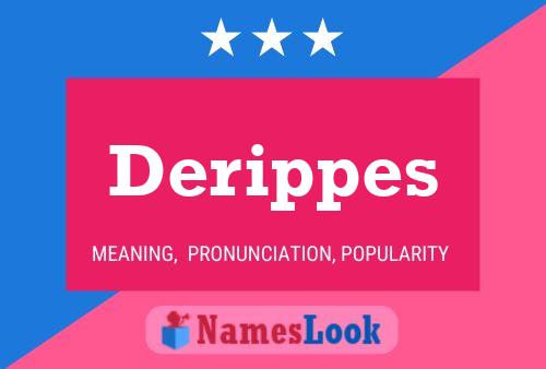 ملصق اسم Derippes