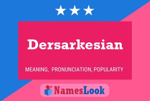 ملصق اسم Dersarkesian