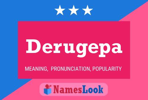 ملصق اسم Derugepa