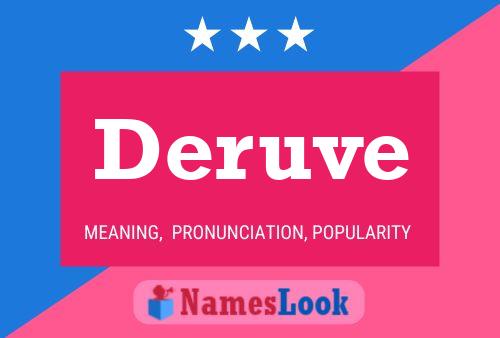 ملصق اسم Deruve