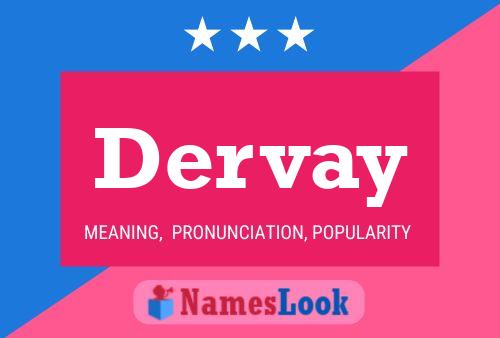 ملصق اسم Dervay