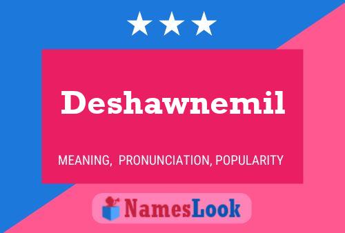 ملصق اسم Deshawnemil