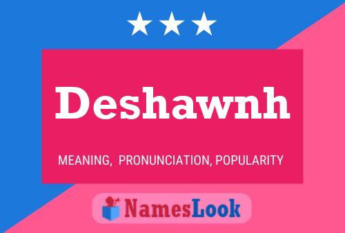 ملصق اسم Deshawnh