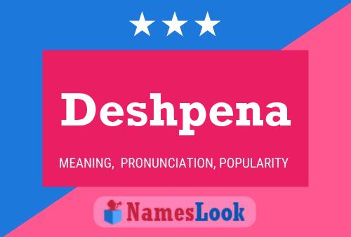 ملصق اسم Deshpena