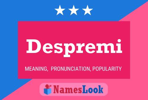 ملصق اسم Despremi