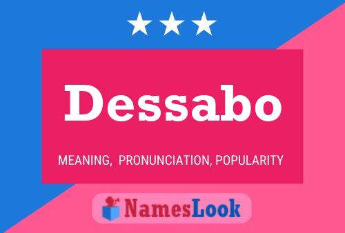 ملصق اسم Dessabo