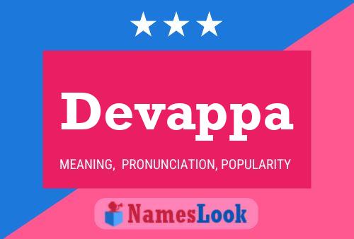 ملصق اسم Devappa