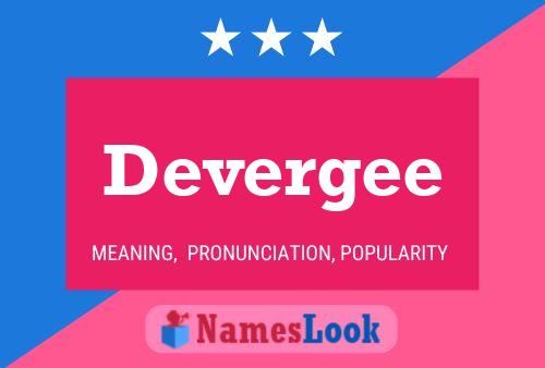 ملصق اسم Devergee