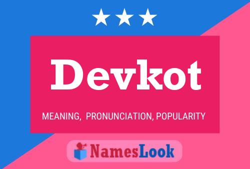 ملصق اسم Devkot