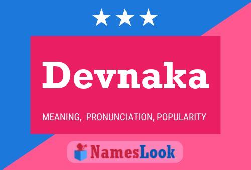 ملصق اسم Devnaka