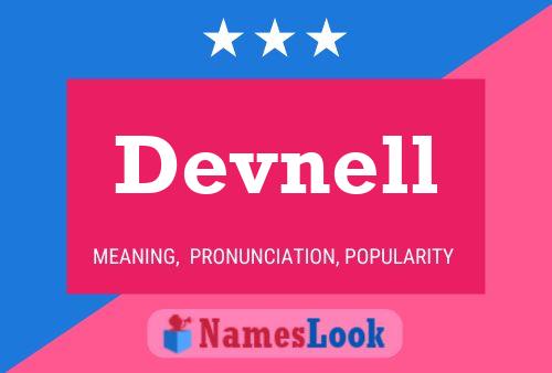 ملصق اسم Devnell