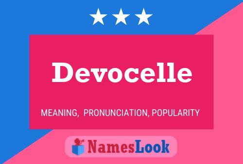 ملصق اسم Devocelle