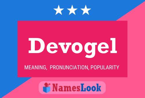 ملصق اسم Devogel