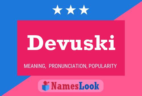 ملصق اسم Devuski