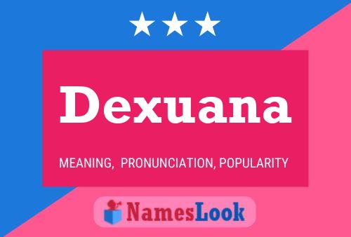 ملصق اسم Dexuana