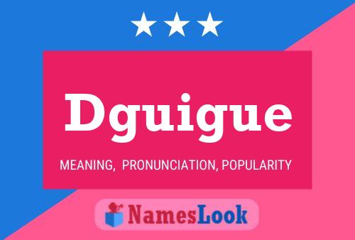 ملصق اسم Dguigue