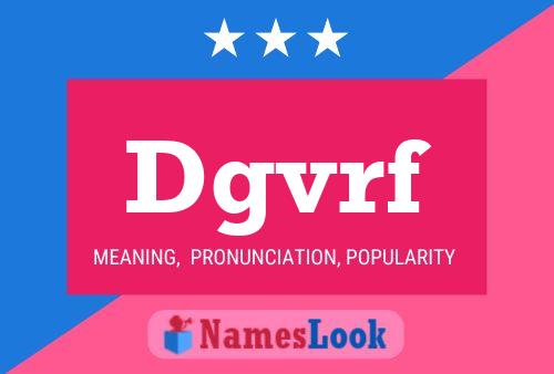 ملصق اسم Dgvrf