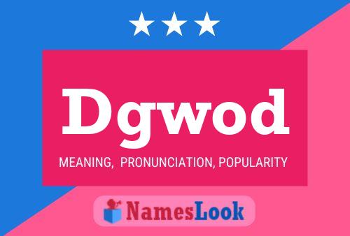 ملصق اسم Dgwod