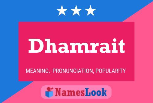 ملصق اسم Dhamrait