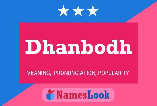 ملصق اسم Dhanbodh