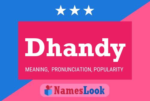 ملصق اسم Dhandy