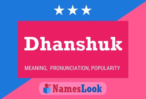 ملصق اسم Dhanshuk