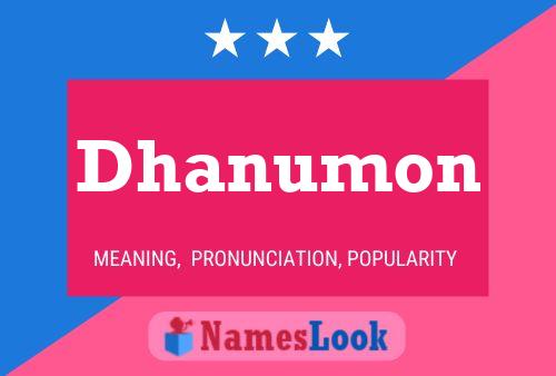 ملصق اسم Dhanumon