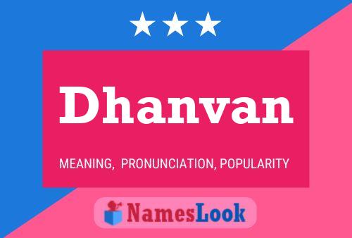 ملصق اسم Dhanvan