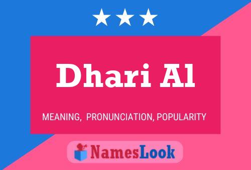 ملصق اسم Dhari Al