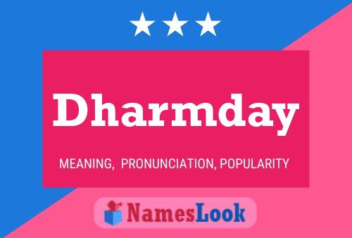 ملصق اسم Dharmday