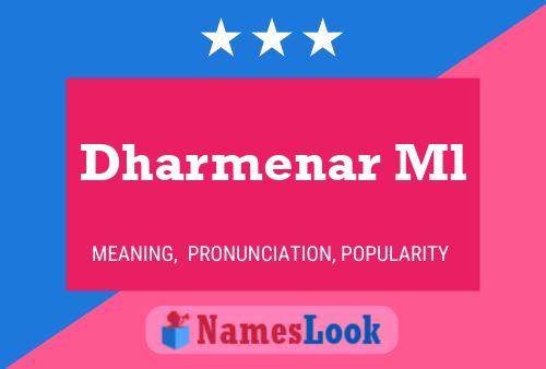 ملصق اسم Dharmenar Ml