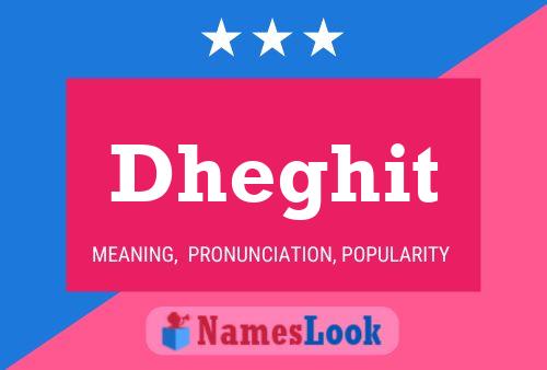 ملصق اسم Dheghit