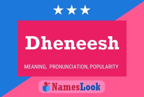 ملصق اسم Dheneesh